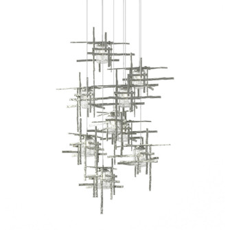 Tura LED Pendant in Sterling (39|131107-SKT-LONG-85-II0728)