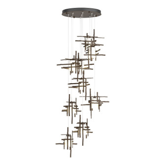 Tura LED Pendant in Bronze (39|131109-SKT-STND-05-YC0305)