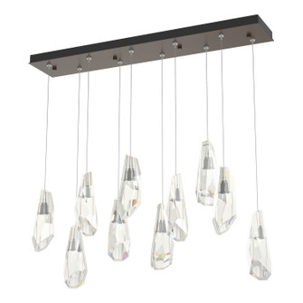Luma Luma 10-Light Large Crystal Pendant in Bronze (39|131201-SKT-STND-05-CR)