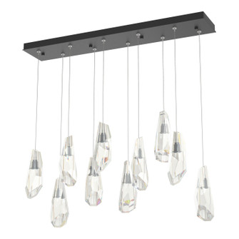 Luma Luma 10-Light Large Crystal Pendant in Black (39|131201-SKT-STND-10-CR)