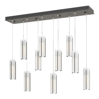 Exos Glass Exos Glass 10-Light Pendant in Natural Iron (39|131204-SKT-STND-20-GG0065)