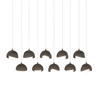 Brooklyn LED Pendant in Bronze (39|131205-SKT-LONG-05-07-GG0711)