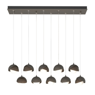 Brooklyn LED Pendant in Dark Smoke (39|131205-SKT-STND-07-05-GG0711)