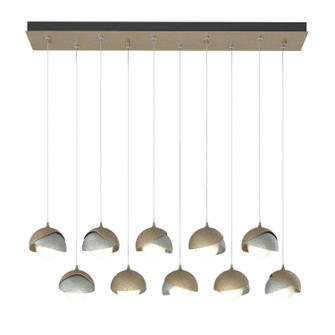 Brooklyn Brooklyn 10-Light Double Shade Pendant in Soft Gold (39|131205-SKT-STND-84-82-GG0711)