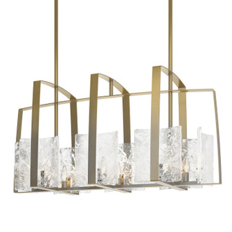 Arc Eight Light Linear Pendant in Modern Brass (39|131311-SKT-MULT-86-YR0699)