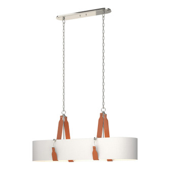 Saratoga Saratoga Oval Pendant in Polished Nickel (39|134070-SKT-STND-24-LC-SF4608)