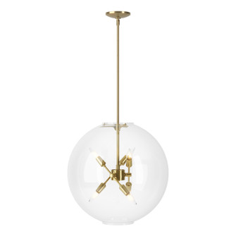 Sfera Six Light Pendant in Modern Brass (39|134410-SKT-MULT-86-ZM0497)