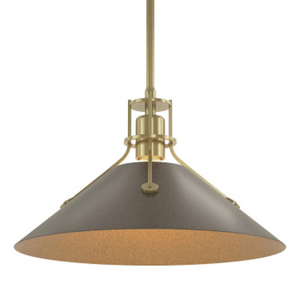 Henry Henry Medium Steel Shade Pendant in Modern Brass (39|134550-SKT-MULT-86-05)