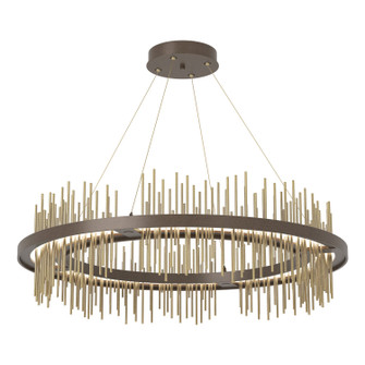Gossamer Gossamer Circular LED Pendant in Bronze (39|139656-LED-STND-05-86)