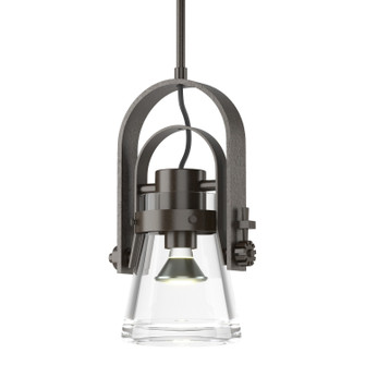 Erlenmeyer One Light Mini Pendant in Oil Rubbed Bronze (39|187200-SKT-MULT-14-ZM0467)