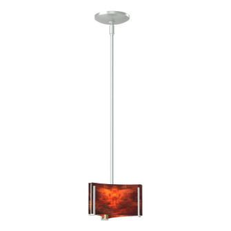 Exos Glass One Light Mini Pendant in Vintage Platinum (39|188100-SKT-MULT-82-ZB0156)