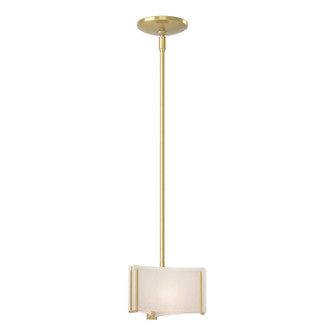 Exos Glass One Light Mini Pendant in Modern Brass (39|188100-SKT-MULT-86-BB0156)
