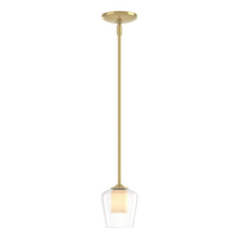 Simple Lines One Light Mini Pendant in Modern Brass (39|188600-SKT-MULT-86-ZU0291)