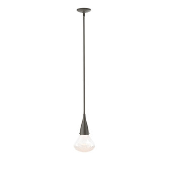 Fritz One Light Mini Pendant in Dark Smoke (39|188902-SKT-MULT-07-ZM0676)
