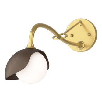 Brooklyn One Light Wall Sconce in Modern Brass (39|201376-SKT-86-05-GG0711)