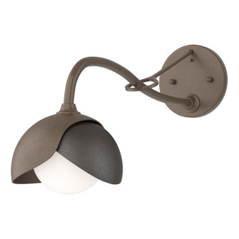 Brooklyn Brooklyn 1-Light Double Shade Long-Arm Sconce in Bronze (39|201377-SKT-05-14-GG0711)