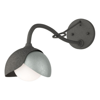 Brooklyn Brooklyn 1-Light Double Shade Long-Arm Sconce in Natural Iron (39|201377-SKT-20-82-GG0711)