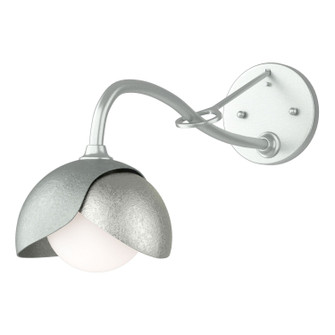 Brooklyn Brooklyn 1-Light Double Shade Long-Arm Sconce in Vintage Platinum (39|201377-SKT-82-85-GG0711)