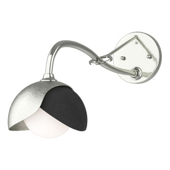 Brooklyn Brooklyn 1-Light Double Shade Long-Arm Sconce in Sterling (39|201377-SKT-85-10-GG0711)
