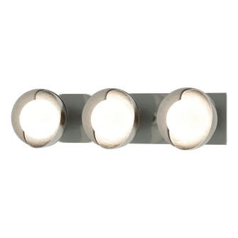 Brooklyn Brooklyn 3-Light Straight Double Shade Bath Sconce in Sterling (39|201378-SKT-85-82-GG0711)