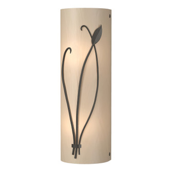 Leaf Forged Leaf and Stem Sconce in Modern Brass (39|205770-SKT-RGT-86-CC0411)