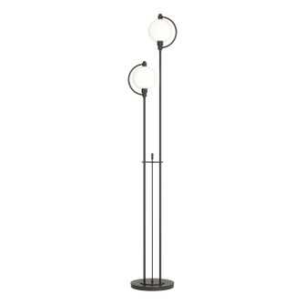 Pluto Two Light Floor Lamp in Oil Rubbed Bronze (39|242210-SKT-14-GG0436)