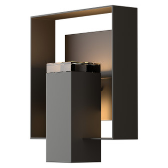 Shadow Box One Light Outdoor Wall Sconce in Coastal Oil Rubbed Bronze (39|302603-SKT-14-14-ZM0546)