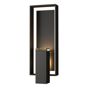 Shadow Box Two Light Outdoor Wall Sconce in Coastal Oil Rubbed Bronze (39|302605-SKT-14-80-ZM0546)