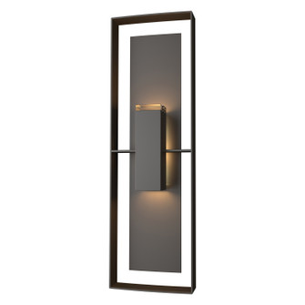 Shadow Box Shadow Box Tall Outdoor Sconce in Coastal Oil Rubbed Bronze (39|302607-SKT-14-14-ZM0546)