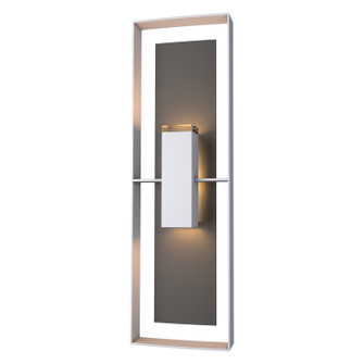 Shadow Box Shadow Box Tall Outdoor Sconce in Coastal Burnished Steel (39|302607-SKT-78-14-ZM0546)