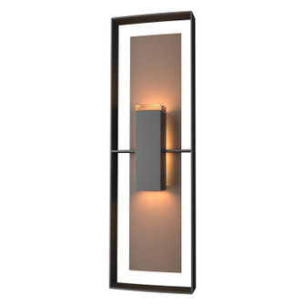 Shadow Box Shadow Box Tall Outdoor Sconce in Coastal Black (39|302607-SKT-80-75-ZM0546)