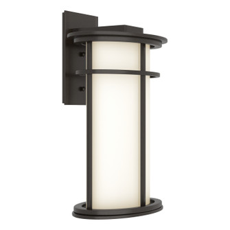 Province One Light Outdoor Wall Sconce in Coastal Oil Rubbed Bronze (39|305655-SKT-14-GG0387)