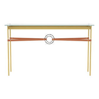 Equus Equus Console Table in Modern Brass (39|750118-86-14-LC-VA0714)