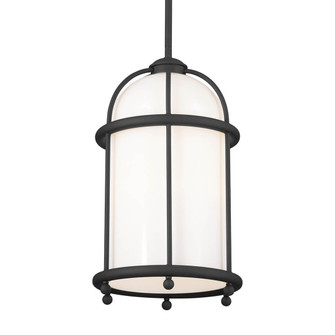 Topiary One Light Pendant in Textured Black (12|52464BKT)