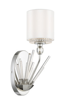 Sutton by Robin Baron One Light Wall Sconce in Polished Nickel (29|N7381-613)