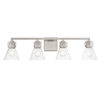 Chatham Square Four Light Bath in Brushed Nickel (7|2474-84)