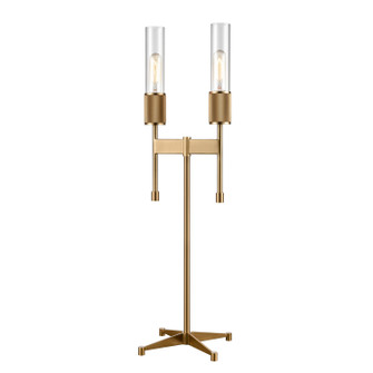 Beaconsfield Two Light Table Lamp in Aged Brass (45|H0019-9578)