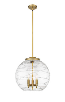 Ballston LED Pendant in Brushed Brass (405|221-3S-BB-G1213-16-LED)