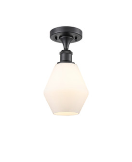 Ballston LED Semi-Flush Mount in Matte Black (405|516-1C-BK-G651-6-LED)