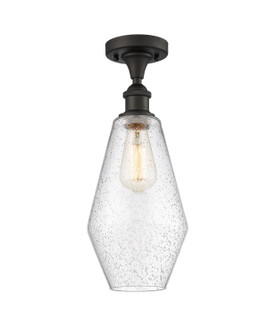 Ballston LED Semi-Flush Mount in Oil Rubbed Bronze (405|516-1C-OB-G654-7-LED)