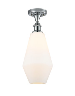Ballston One Light Semi-Flush Mount in Polished Chrome (405|516-1C-PC-G651-7)