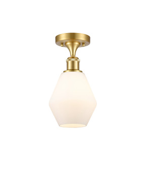 Ballston One Light Semi-Flush Mount in Satin Gold (405|516-1C-SG-G651-6)