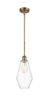 Ballston LED Mini Pendant in Brushed Brass (405|516-1S-BB-G652-7-LED)