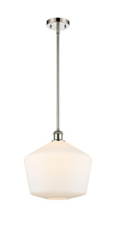 Ballston LED Mini Pendant in Polished Nickel (405|516-1S-PN-G651-12-LED)
