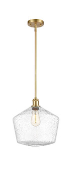Ballston LED Mini Pendant in Satin Gold (405|516-1S-SG-G654-12-LED)