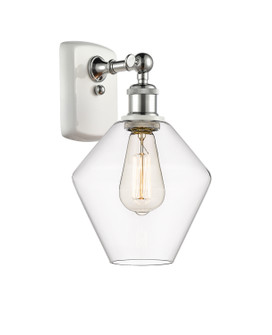 Ballston LED Wall Sconce in White Polished Chrome (405|516-1W-WPC-G652-8-LED)