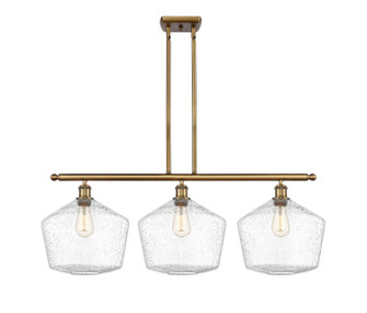 Ballston LED Island Pendant in Brushed Brass (405|516-3I-BB-G654-12-LED)