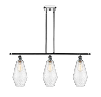 Ballston Three Light Island Pendant in Polished Chrome (405|516-3I-PC-G654-7)