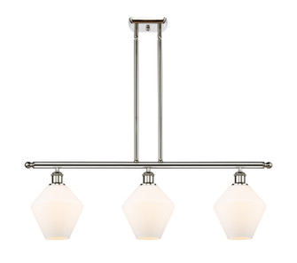 Ballston Three Light Island Pendant in Polished Nickel (405|516-3I-PN-G651-8)