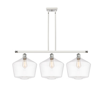 Ballston LED Island Pendant in White Polished Chrome (405|516-3I-WPC-G652-12-LED)